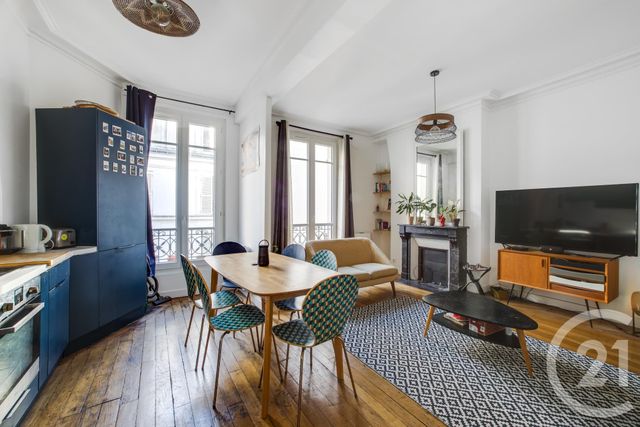 Appartement F2 à vendre - 2 pièces - 48.04 m2 - PARIS - 75010 - ILE-DE-FRANCE - Century 21 Bonsergent