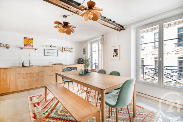 Afficher la photo en grand Appartement Duplex à vendre - 3 pièces - 57.77 m2 - PARIS - 75010 - ILE-DE-FRANCE - Century 21 Bonsergent