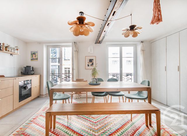 Afficher la photo en grand Appartement Duplex à vendre - 3 pièces - 57.77 m2 - PARIS - 75010 - ILE-DE-FRANCE - Century 21 Bonsergent