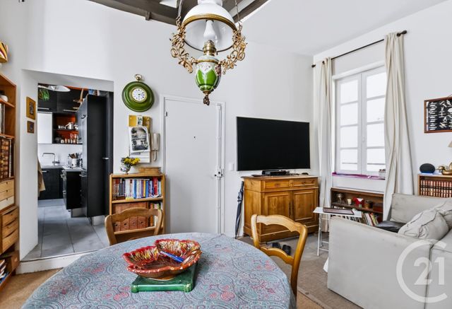 Appartement F2 à vendre - 2 pièces - 34.96 m2 - PARIS - 75004 - ILE-DE-FRANCE - Century 21 Bonsergent