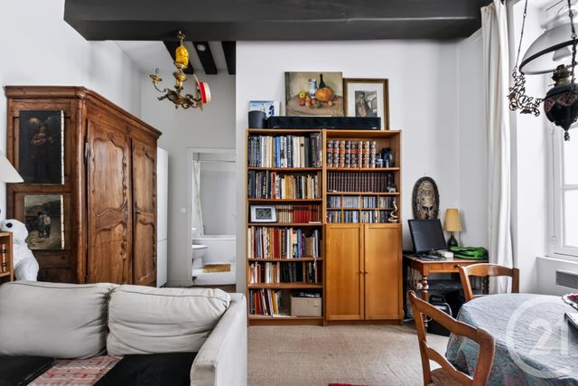 Appartement F2 à vendre - 2 pièces - 34.96 m2 - PARIS - 75004 - ILE-DE-FRANCE - Century 21 Bonsergent