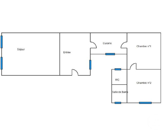 Appartement F3 à vendre - 3 pièces - 58.11 m2 - PARIS - 75002 - ILE-DE-FRANCE - Century 21 Bonsergent